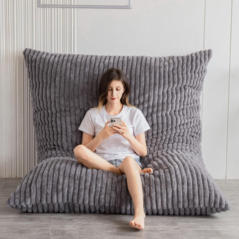 Giant Bean Bag Bed Round Chair Large Sofa