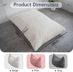 Giant Bean Bag Bed Round Chair Large Sofa