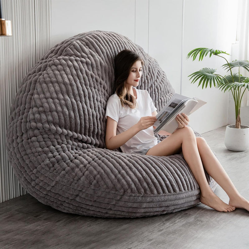 Giant Bean Bag Bed Round Chair Large Sofa