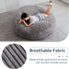 Giant Bean Bag Bed Round Chair Large Sofa