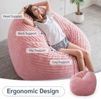 Giant Bean Bag Bed Round Chair Large Sofa