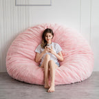 Giant Bean Bag Bed Square Chair Large Sofa