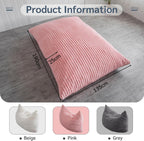 Giant Bean Bag Bed Square Chair Large Sofa