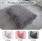 Giant Bean Bag Bed Square Chair Large Sofa