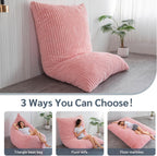 Giant Bean Bag Bed Square Chair Large Sofa