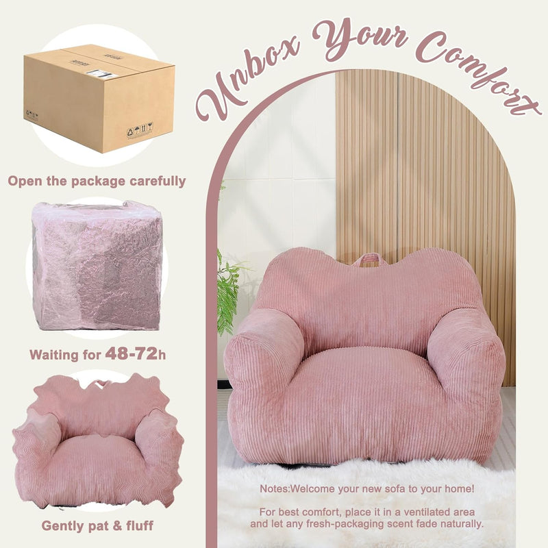 Giant Bean Bag Chair for Adults Cosy Beanbag