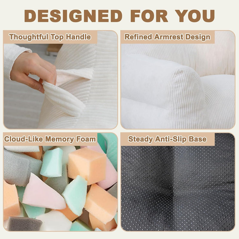 Giant Bean Bag Chair for Adults Cosy Beanbag