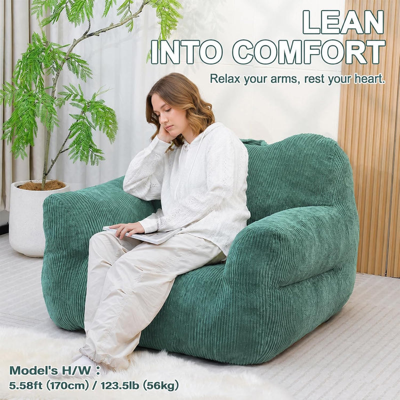 Giant Bean Bag Chair for Adults Cosy Beanbag
