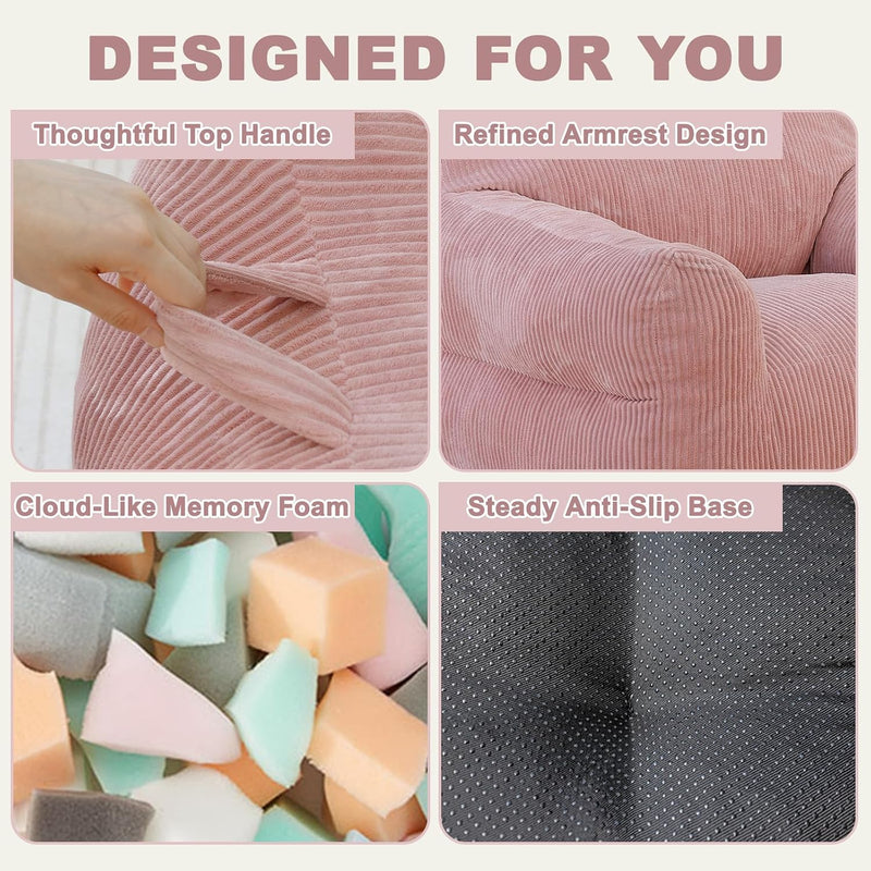 Giant Bean Bag Chair for Adults Cosy Beanbag