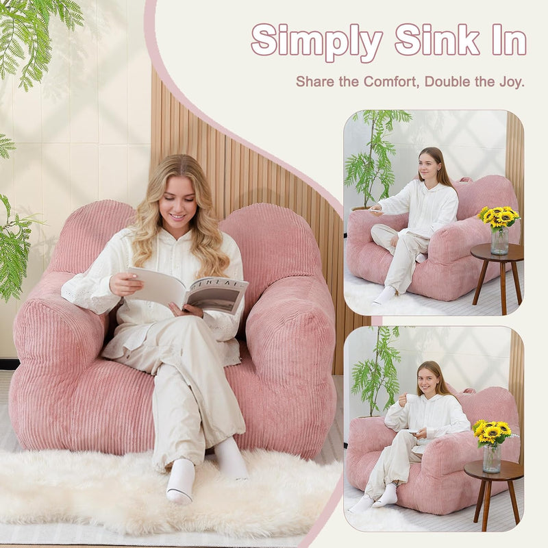 Giant Bean Bag Chair for Adults Cosy Beanbag