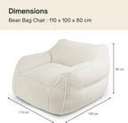 Giant Bean Bag Chair in Corduroy