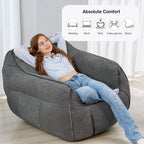 Giant Bean Bag Chair in Corduroy