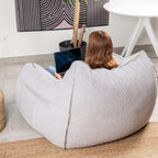 Giant Bean Bag Chair in Corduroy