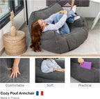 Giant Bean Bag Chair in Corduroy