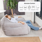 Giant Bean Bag Chair in Corduroy