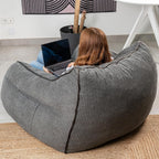 Giant Bean Bag Chair in Corduroy