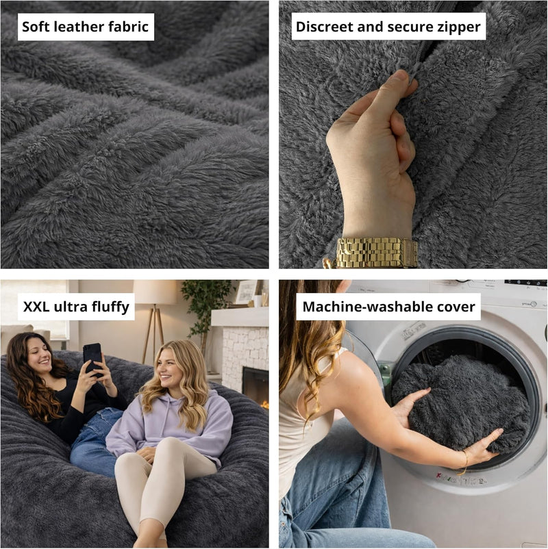 Giant Bean Bag for Adults and Kids