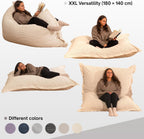 Giant Bean Bag Sofa for Adults Kids