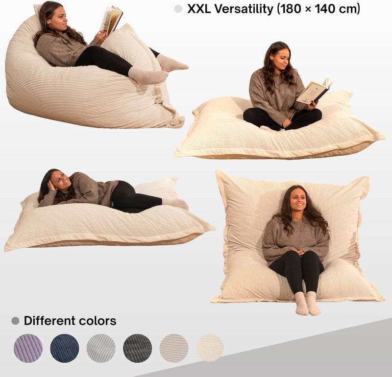 Giant Bean Bag Sofa for Adults Kids