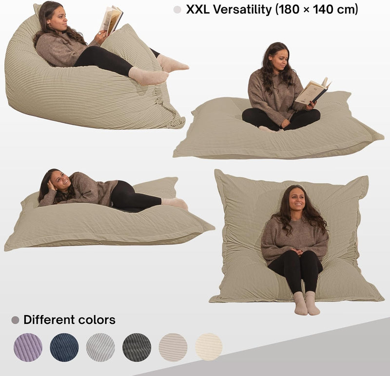 Giant Bean Bag Sofa for Adults Kids