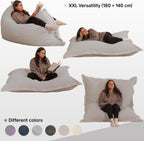 Giant Bean Bag Sofa for Adults Kids