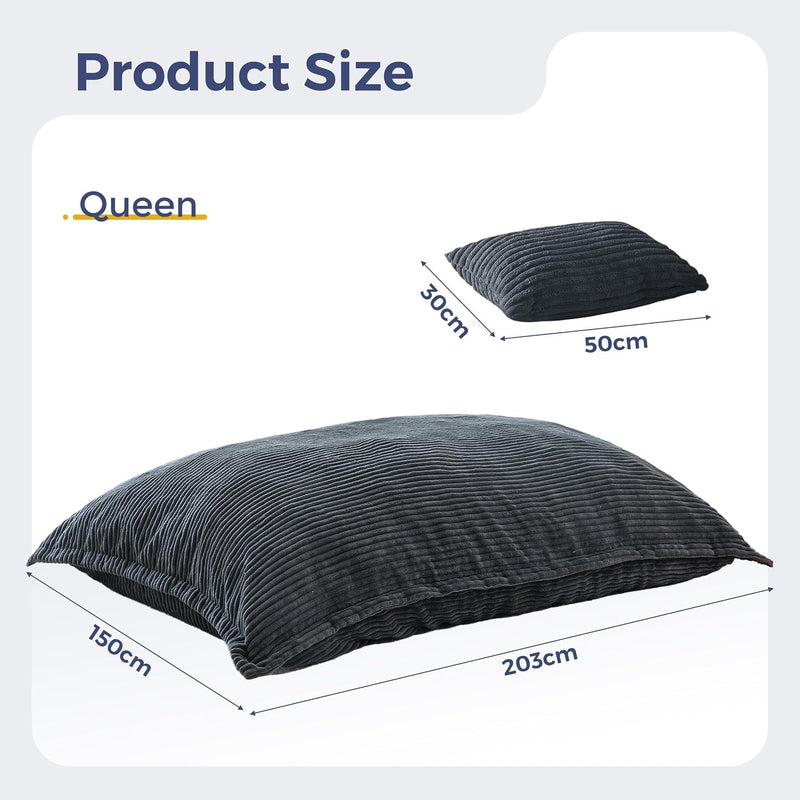 Giant Bean Bag Soft Fluffy Faux Fur Beanbag