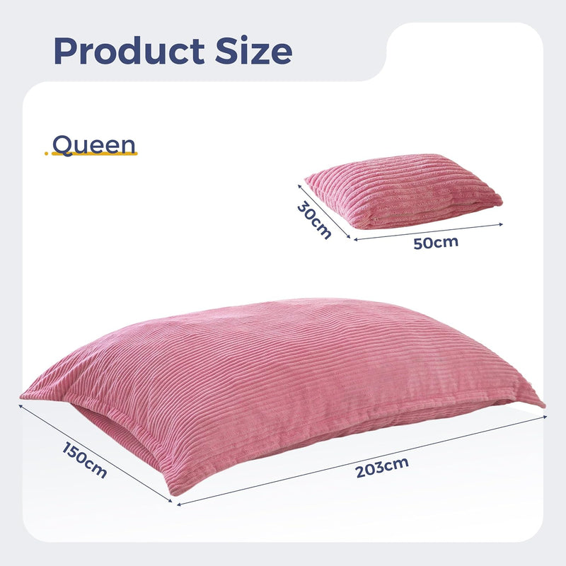 Giant Bean Bag Soft Fluffy Faux Fur Beanbag