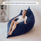 Giant Bean Bag Soft Fluffy Faux Fur Beanbag