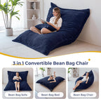 Giant Bean Bag Soft Fluffy Faux Fur Beanbag