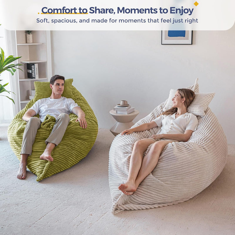 Giant Bean Bag Soft Fluffy Faux Fur Beanbag