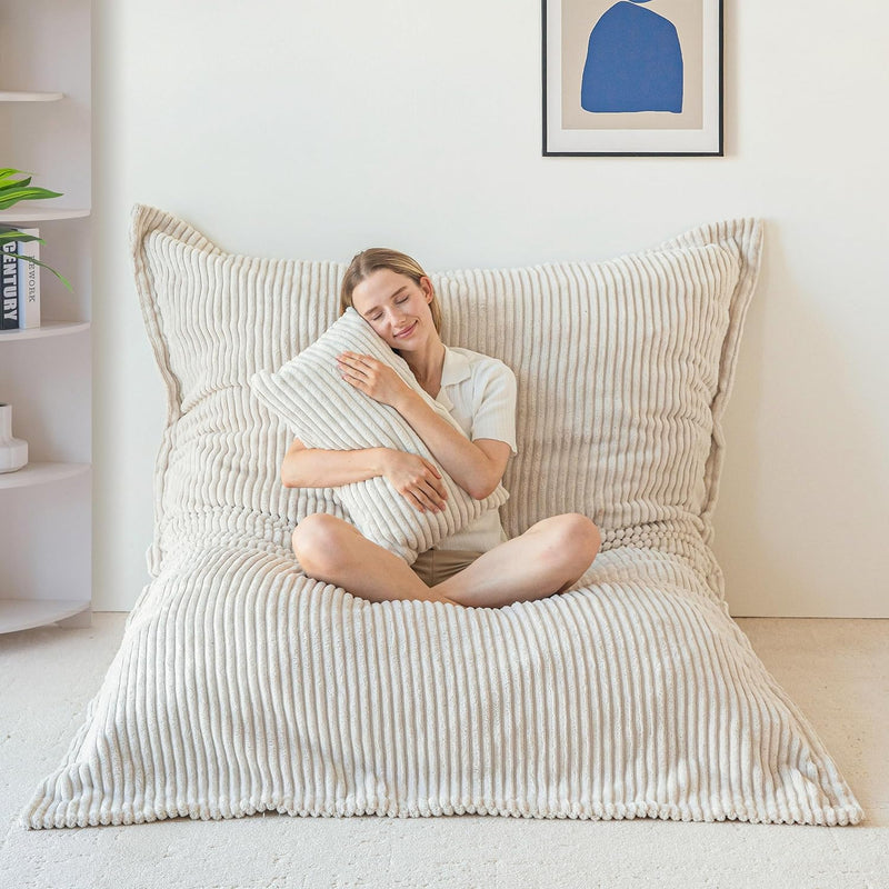 Giant Bean Bag Soft Fluffy Faux Fur Beanbag