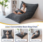 Giant Bean Bag Soft Fluffy Faux Fur Beanbag