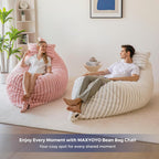 Giant Bean Bag Soft Fluffy Faux Fur Beanbag