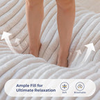 Giant Bean Bag with Pillow Soft Corduroy