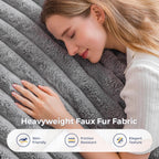 Giant Bean Bag with Pillow Soft Corduroy