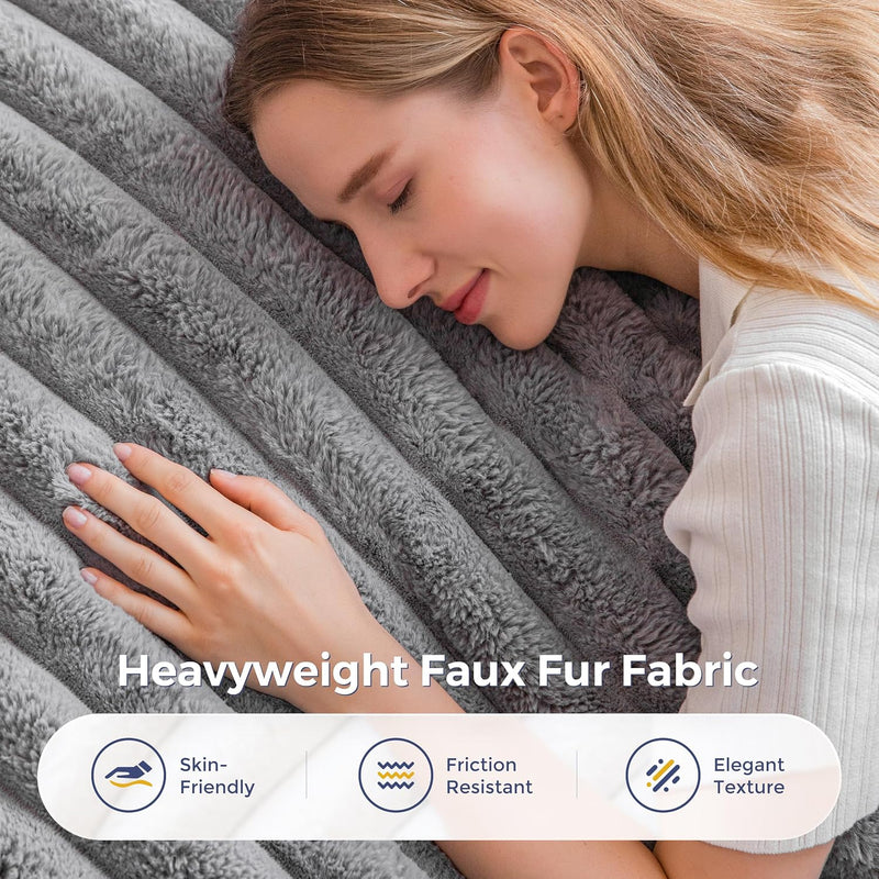 Giant Bean Bag with Pillow Soft Corduroy
