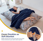 Giant Bean Bag with Pillow Soft Corduroy