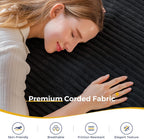 Giant Bean Bag with Pillow Soft Corduroy
