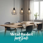 Giggi Cage Metal Basket Ceiling Light Shade Wrought