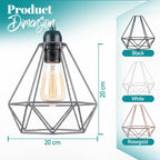 Giggi Cage Metal Basket Ceiling Light Shade Wrought