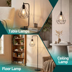 Giggi Cage Metal Basket Ceiling Light Shade Wrought
