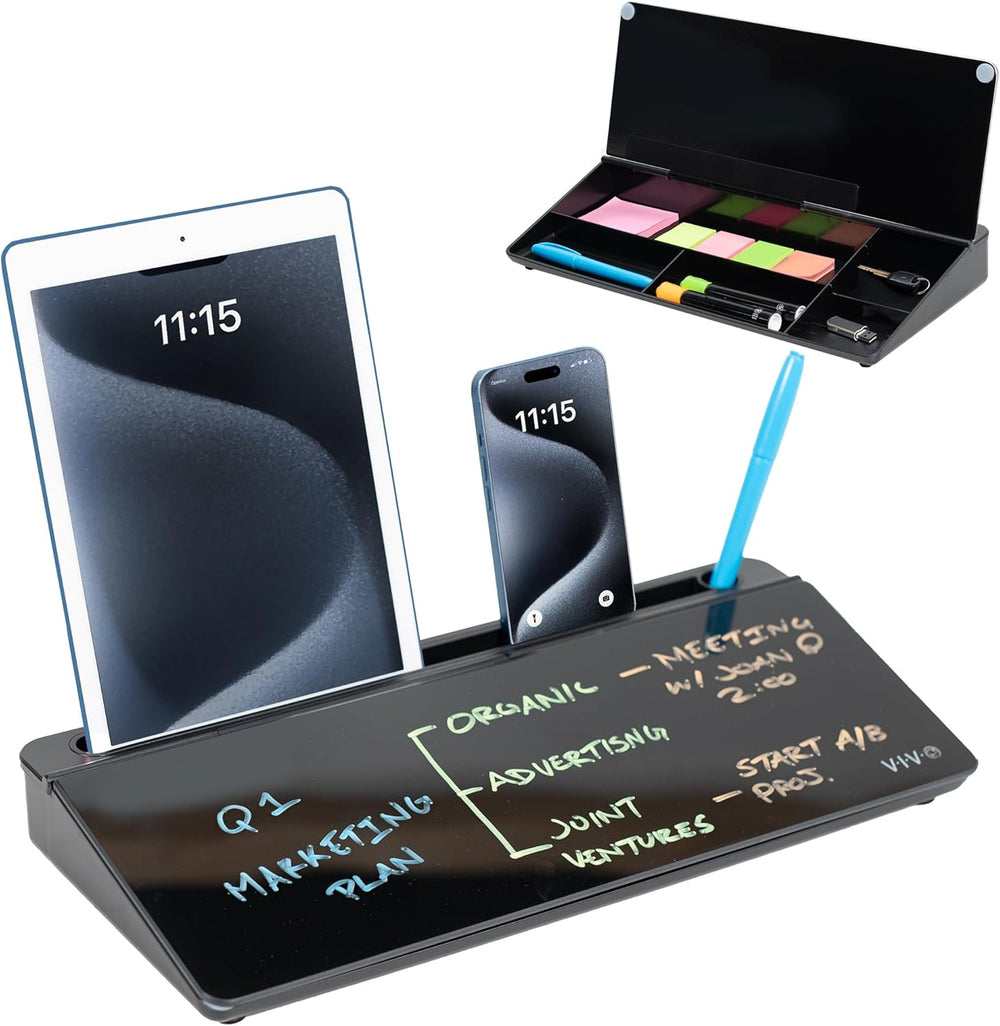 Glass 16 X 7 Inch Dry Erase Board