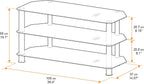 Glass Corner TV Stand Unit