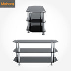 Glass Corner TV Stand Unit