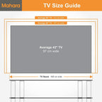 Glass Corner TV Stand Unit