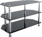 Glass Corner TV Stand Unit