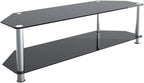Glass Corner TV Stand Universal Unit