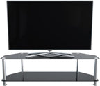 Glass Corner TV Stand Universal Unit