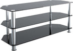 Glass Corner TV Stand Universal Unit