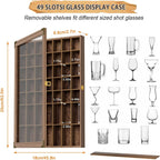 Glass Display Case 49 Holder